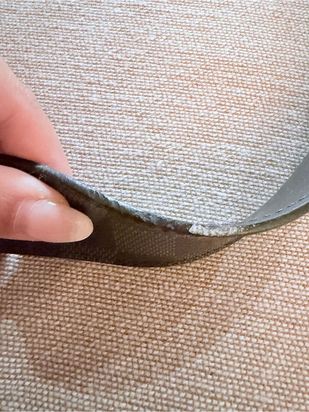 Louis Vuitton Black Damier Canvas Belt with Silver LV Buckle 90/36
